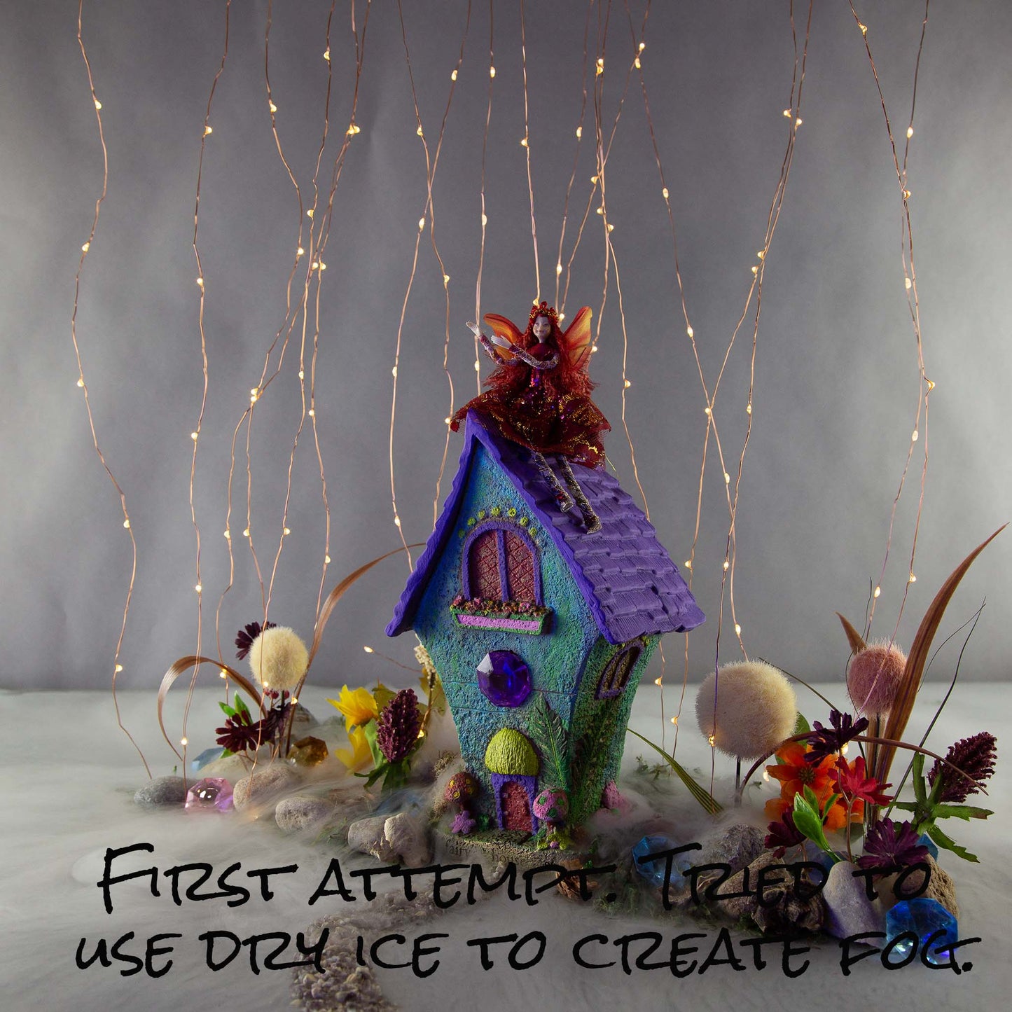 Whimsical Fairy's House Art