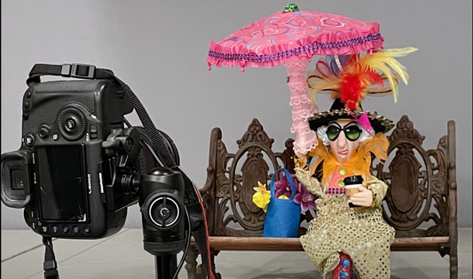 Behind the Scenes - The Making of "Waiting" A Whimsical Photo Art Print