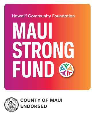 "Maui Strong."  Hawaiian Themed Photo Art. Sale Proceeds Will Be Donated to the Maui Strong Foundation.